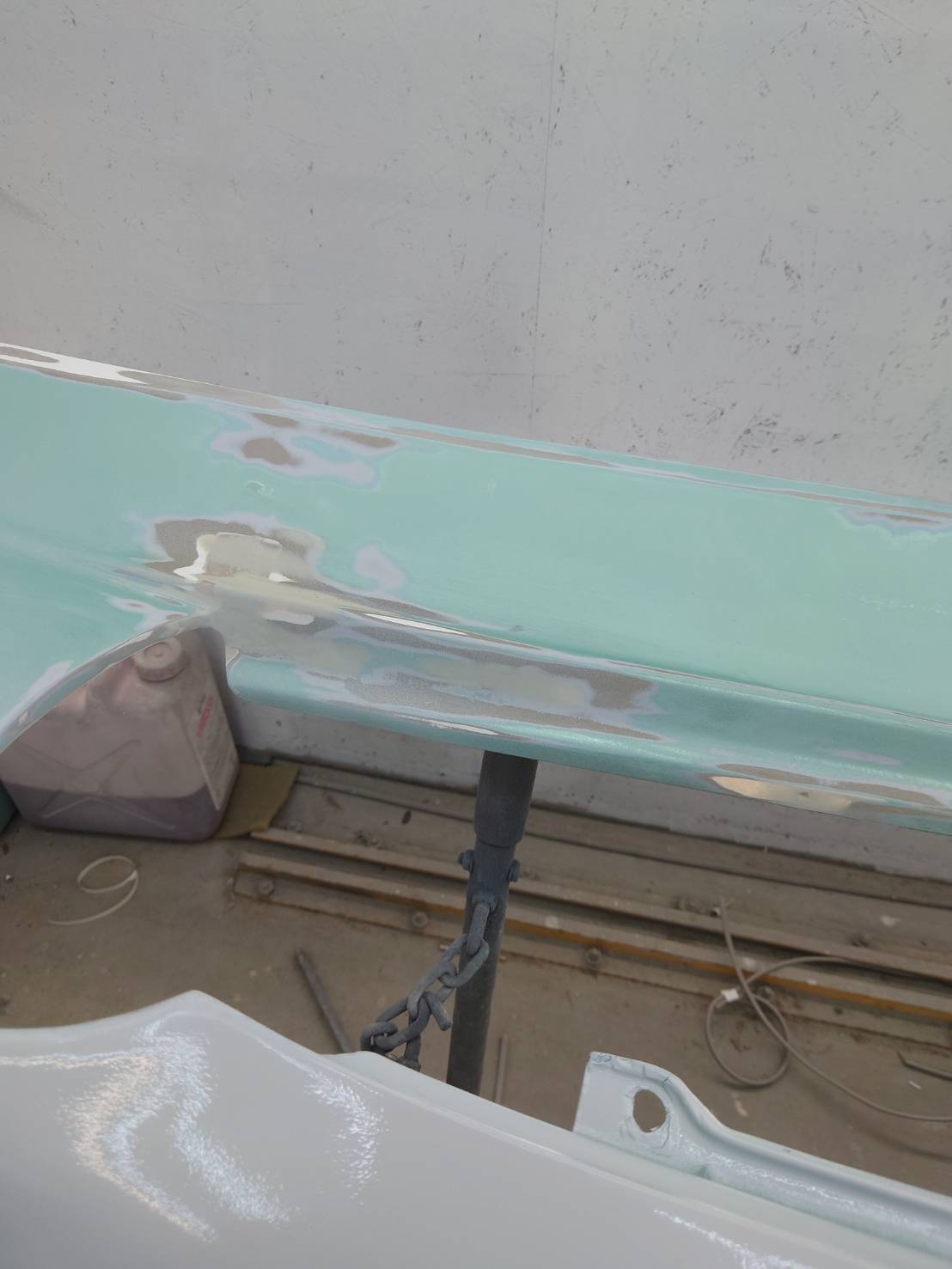 シルビア FRPバンパー修理 札幌